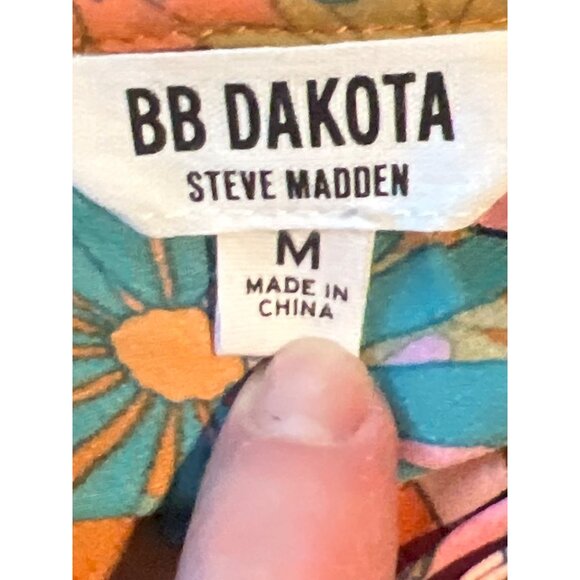 BB Dakota California Soul Floral Tiered Maxi Dress Revolve Size Large M - Picture 3 of 8